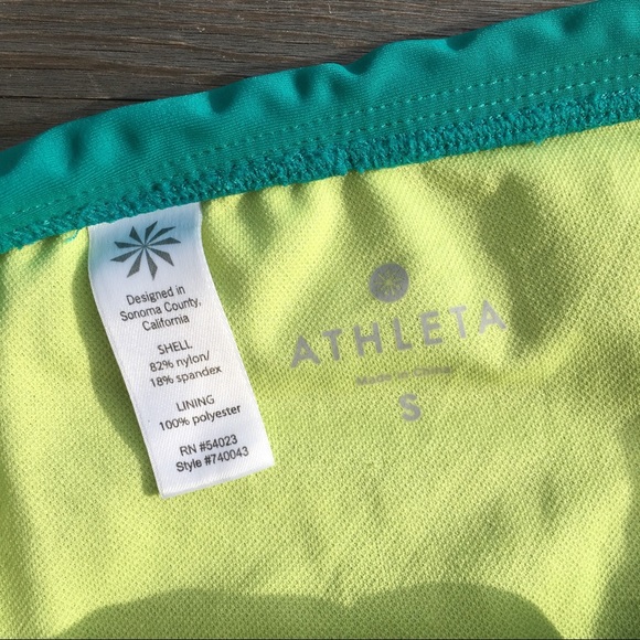 ⭐️ Host Pick⭐️ Athleta Green Layered Swim Bikini Bottoms - Picture 4 of 5